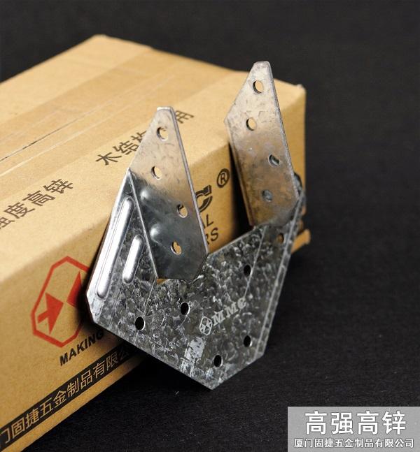 RT15A-70_飓风卡件-菱形连接件-抗风构件-龙骨与横梁连接件-木屋金属连接件